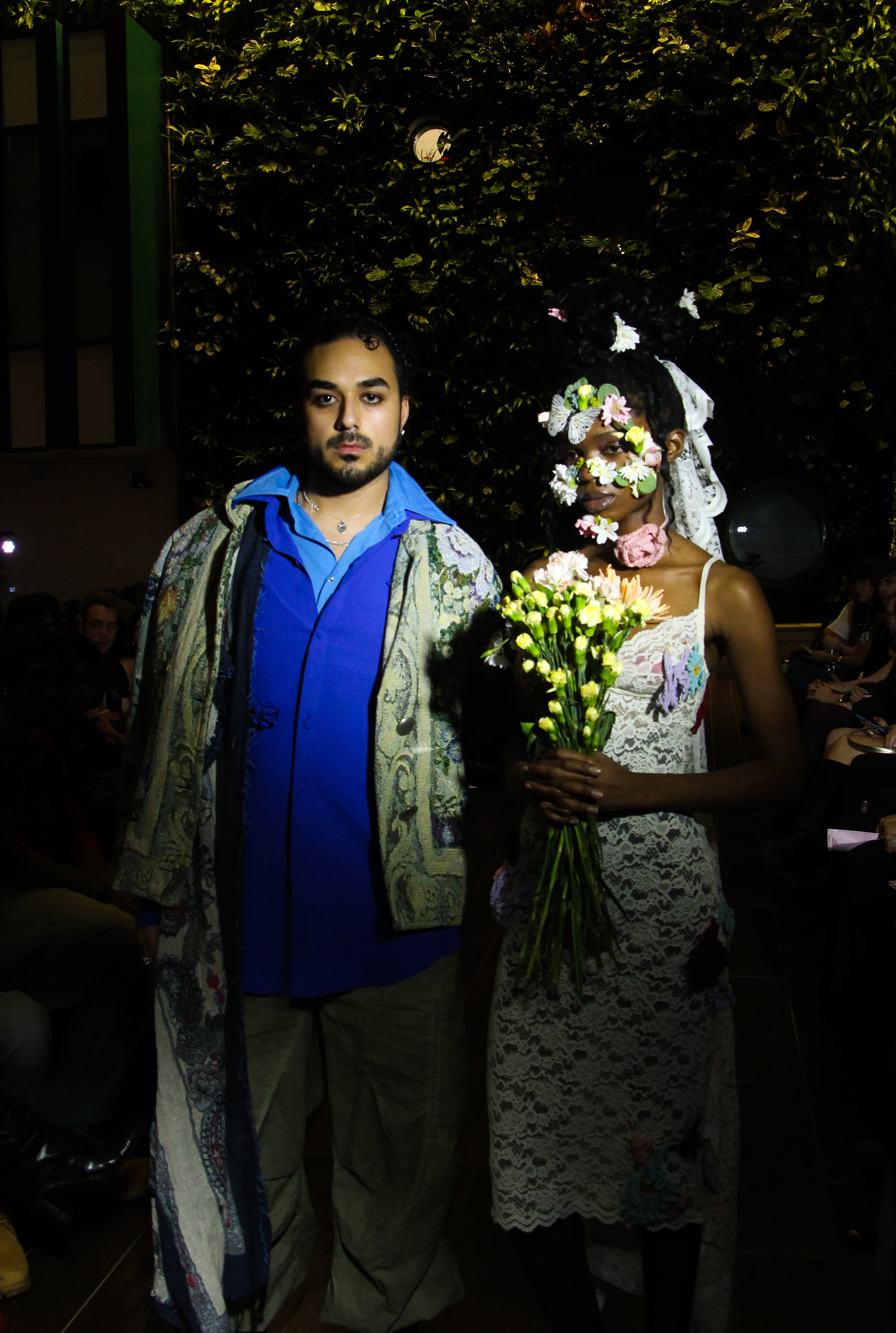 Runway look 1 from Future Relics collection