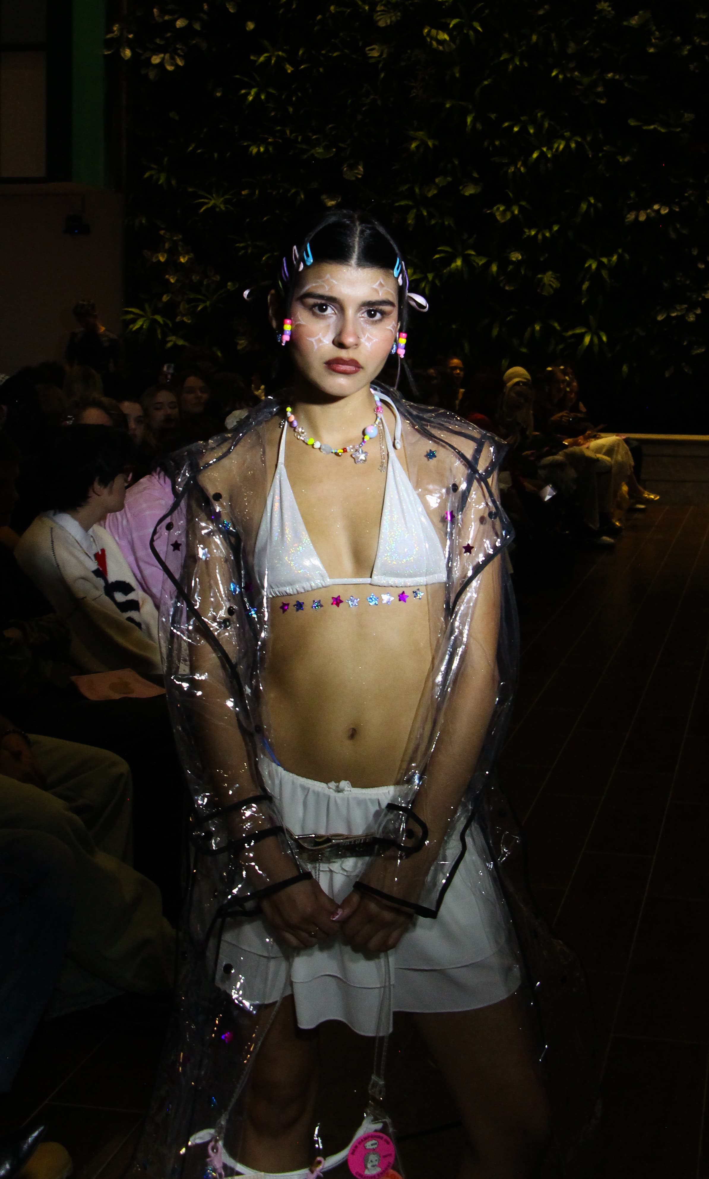 Runway look 9 from Future Relics collection