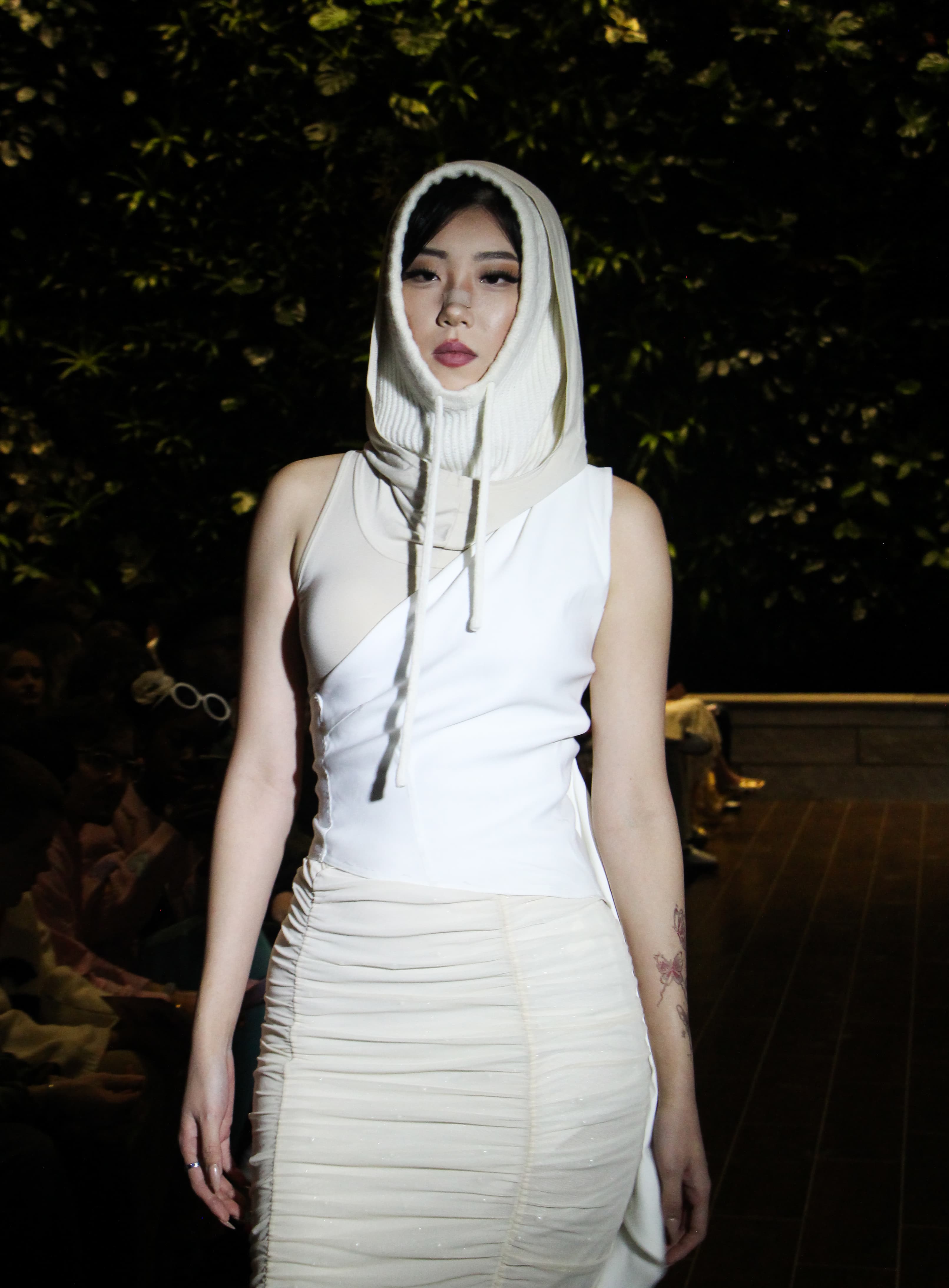 Runway look 14 from Future Relics collection