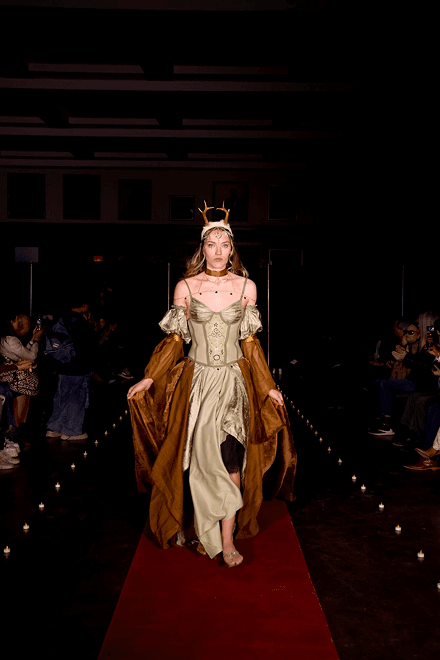 Runway look 3 from Haus of Horror collection