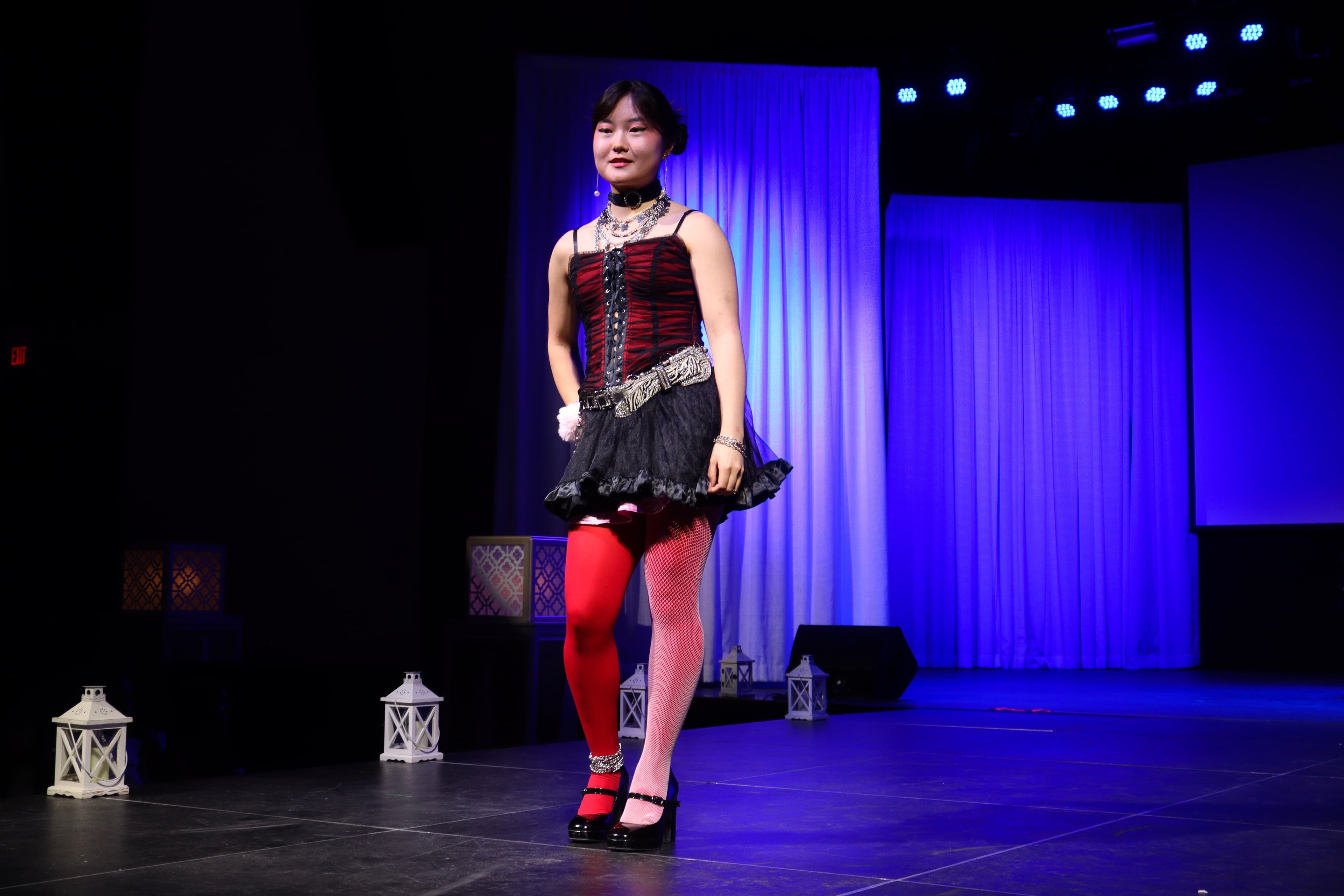 Runway look 14 from Revelations collection