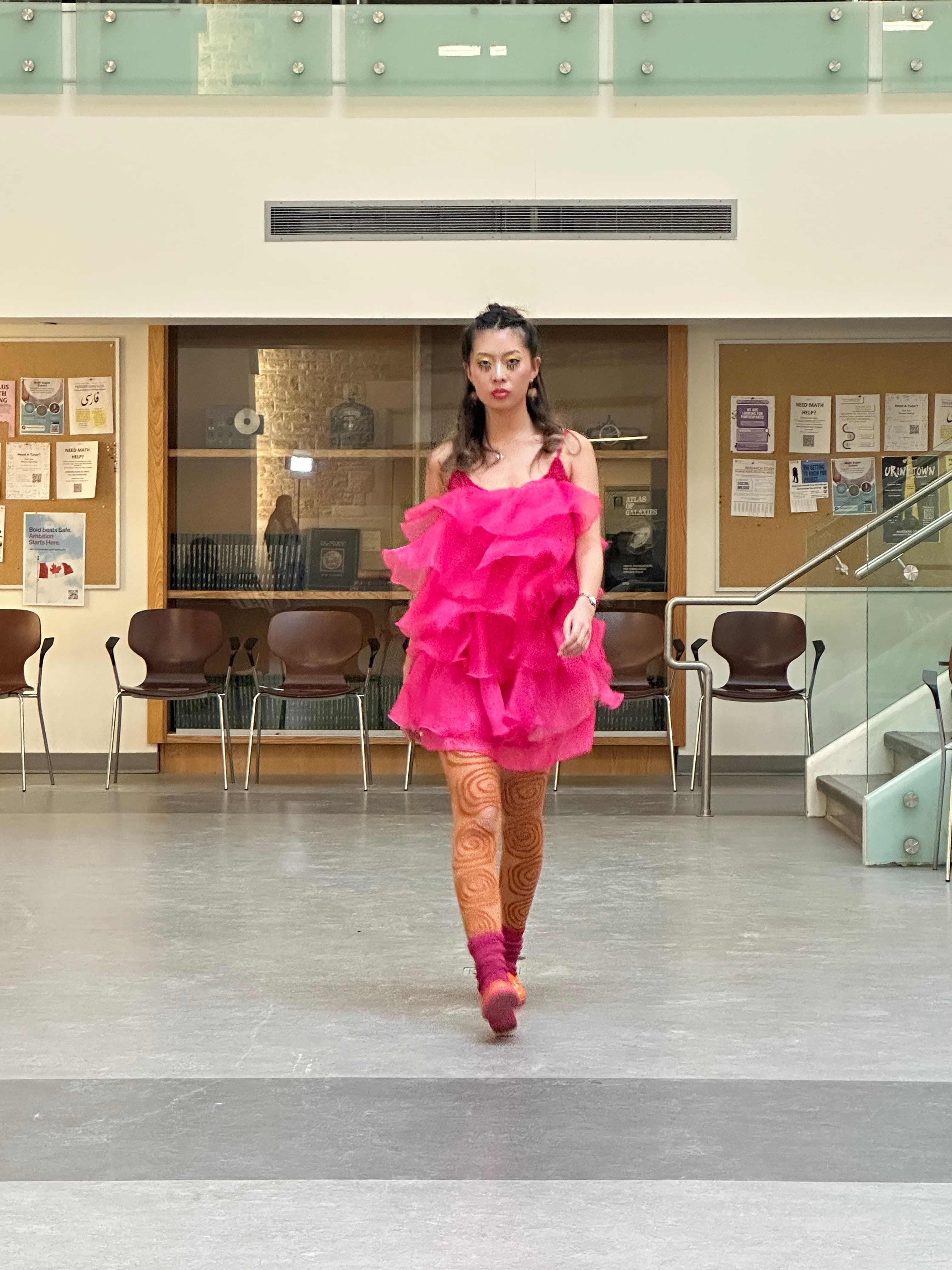 Runway look 12 from Revelations collection