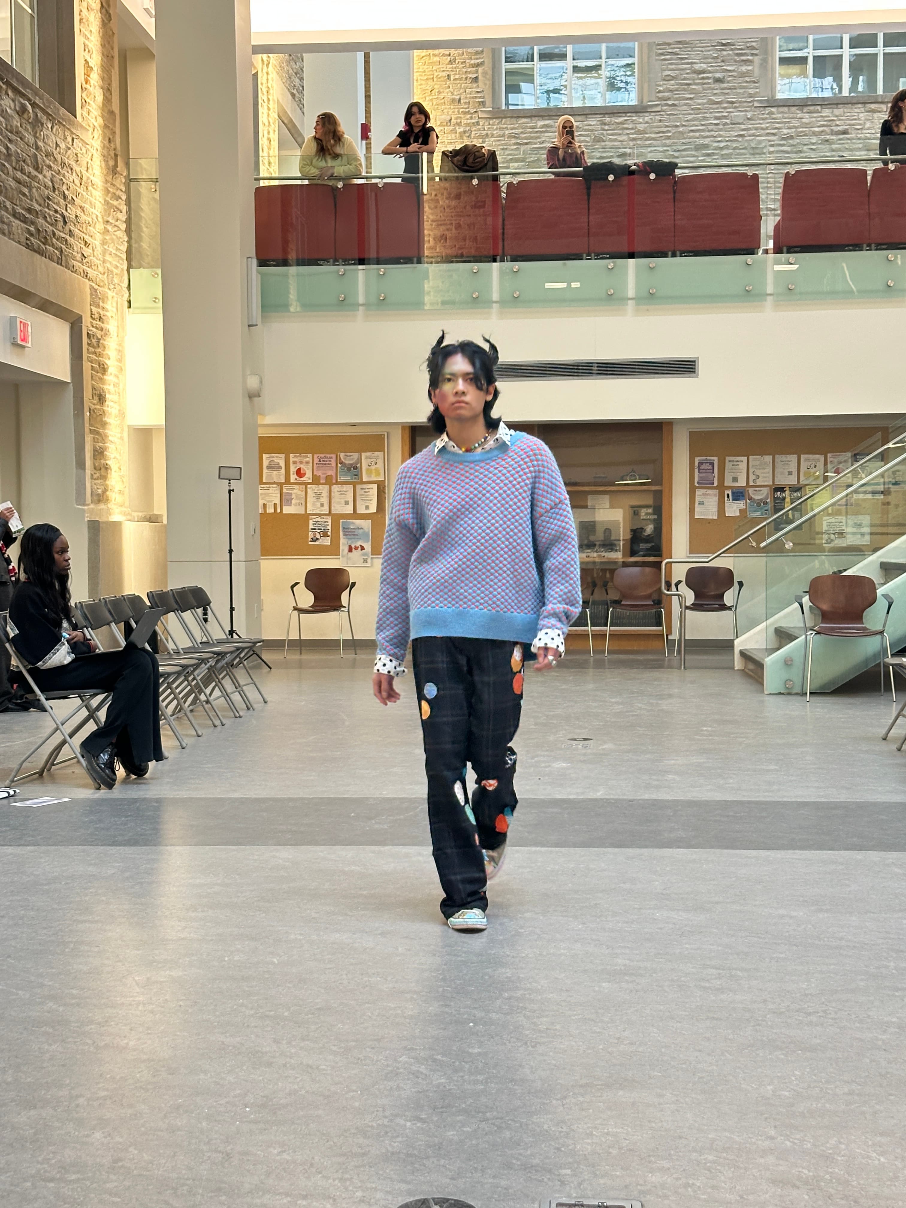 Runway look 15 from Revelations collection