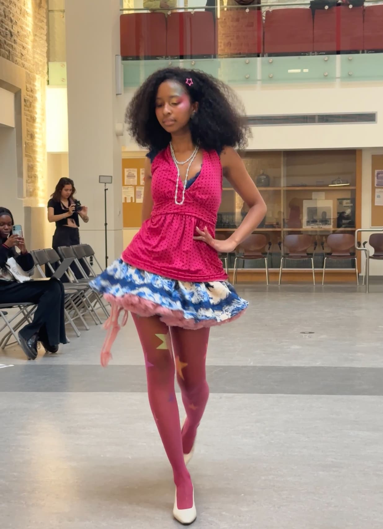 Runway look 27 from Revelations collection